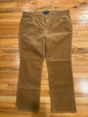 Chaps Tan Corduroy Petite Pants